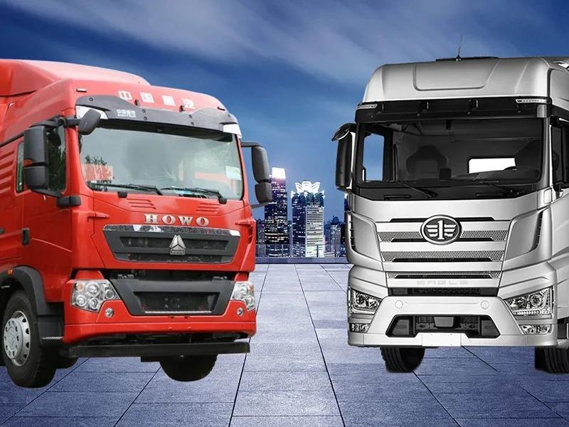 Camiões HOWO Vs FAW