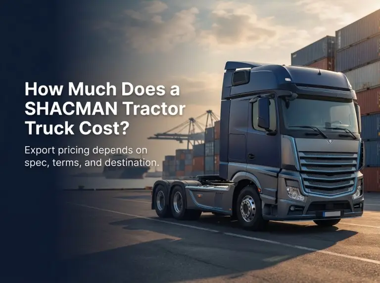 Preço do caminhão-trator Shacman