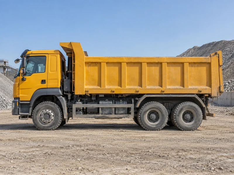 Dimensões do caminhão basculante HOWO nas configurações 4×2, 6×4 e 8×4